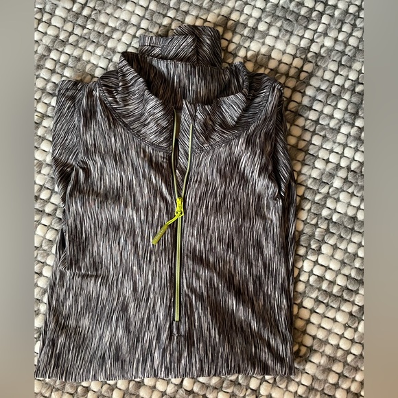 Athleta half zip heather grey pullover - Picture 7 of 8